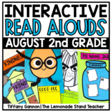 August Interactive Read Aloud Lessons Second Grade Back to
