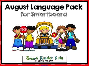 Preview of August Language Pack for Smartboard