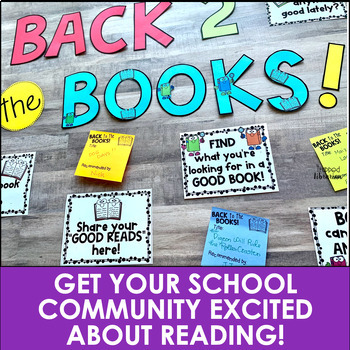 August Library Bundle for Back to School Library Activities | TPT