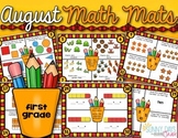 August Math Mats {first grade}
