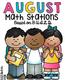 August Math Stations {Based on BUILD}