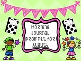 August Monthly Writing Prompts
