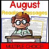 August Non-Fiction Reading Passages