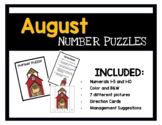 August Number Puzzles