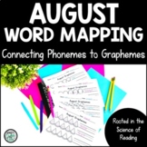 August Phoneme Grapheme Orthographic Word Mapping for Soun