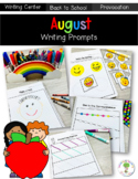 August Preschool Journal Prompts