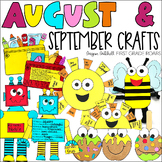 August & September Crafts Caramel Apple, Sunshine, Robot, 