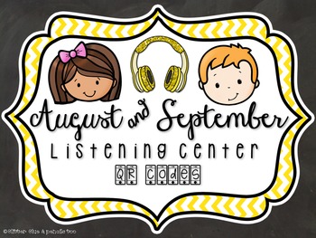 Preview of August/September Listening Center QR Codes
