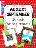 August September QR Code Writing Prompts