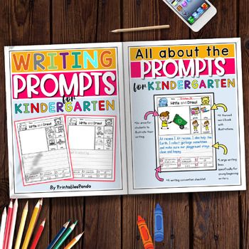 August & September Sentence Starter Writing Prompts by PrintablesPanda