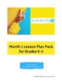 August/September lesson plan pack