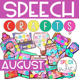 Back to School Speech Therapy Crafts for Articulation, Apr