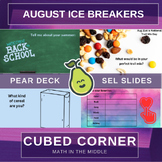 August Themed Ice Breakers, Brain Breaks, SEL Slides - PEAR DECK