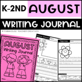August Writing Journal | Kinder - 2nd grade | Worksheets
