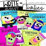 August Writing Prompts | Back to School Activities | All About Me