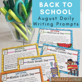 August Writing Prompts & Journal - National Day / Holidays