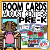August and Back to School Boom Card Activities for Pre-K