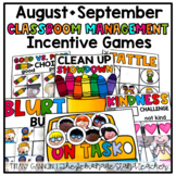 August and September Back to School Classroom Behavior Man