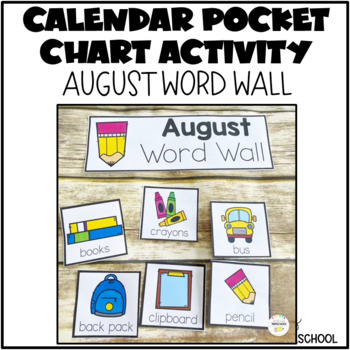 Calendar Chart Preschool