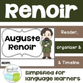 Auguste Renoir French Reader Organizer, & Timeline | Print