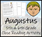 Augustus Close Reading Comprehension Activity | 5th Grade 