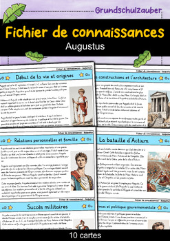 Preview of Augustus - Fichier de connaissances - Personnages célèbres (français)