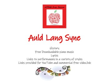 Preview of Auld Lang Syne