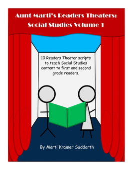 Preview of Aunt Marti's Readers Theaters: Social Studies Volume 1