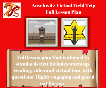 Preview of Auschwitz/Holocaust Lesson with Activities and SPED Activities