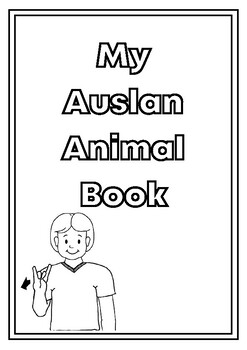 Preview of Auslan Animal Booklet
