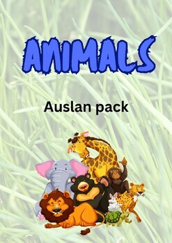 Preview of Auslan Animal activities pack