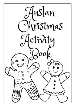 Preview of Auslan Christmas Activity Book