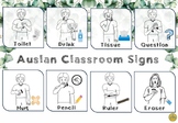 Auslan Classroom Signs - Eucalyptus