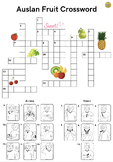 Auslan Fruit Crossword