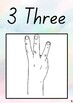 Auslan Numbers 1-20 - Watercolour Theme by The Woodward Way | TPT