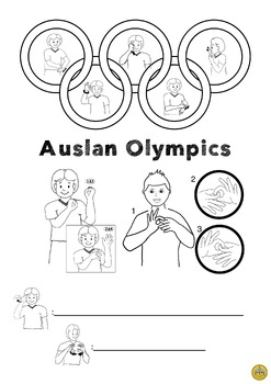 Preview of Auslan Olympics - Student Workbook