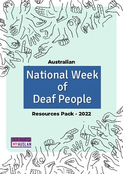 Preview of Auslan Resources: National Week of Deaf People 2022 Classroom Resources Pack