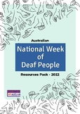 Auslan Resources: National Week of Deaf People 2022 Classr