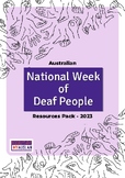 Auslan Resources: National Week of Deaf People 2023 Classr