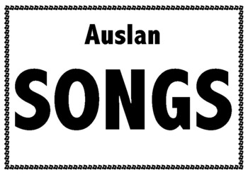 Preview of Auslan Song and Activity Sheet Resource P-4