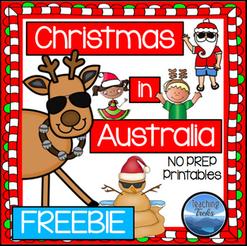 Preview of Christmas in Australia Freebie