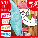 Aussie Santa Paper Craft - Christmas in Australia