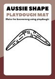 Aussie themed playdough mats
