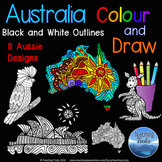 Australia Craft: Australia Colour and Draw