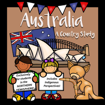 Preview of Australia - A Country Study for Students in the Northern Hemisphere - (UK Eng)