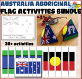 Australia Aboriginal Flags activities BUNDLE | representin