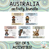 Australia Activity Bundle