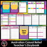 Australia Casual Relief Teacher Planner Editable