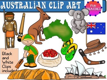 Preview of Australia Clip Art