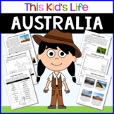 Australia Country Study: Reading & Writing + Google Slides